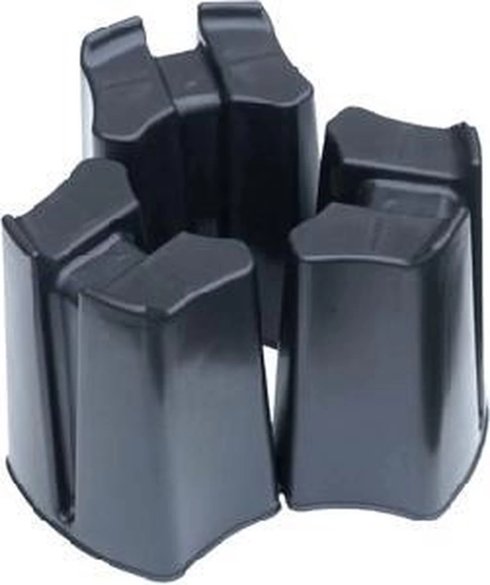 Luxe Voordeelset 100L Antraciet Rainsaver Regenton + Kraan + Voet + Vulautomaat| Muurmodel - Afbeelding 6