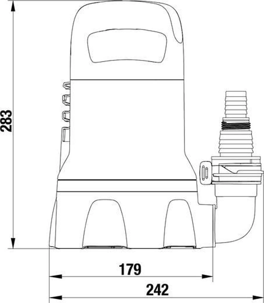 Gardena Dompelpomp 9000 Rvs 24,2 X 28,3 Cm Zwart/grijs - Afbeelding 5
