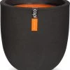 Capi Europe - Bloempot Bol Smooth NL - 35x34 - Zwart - Voor Binnen En Buiten - KBL932