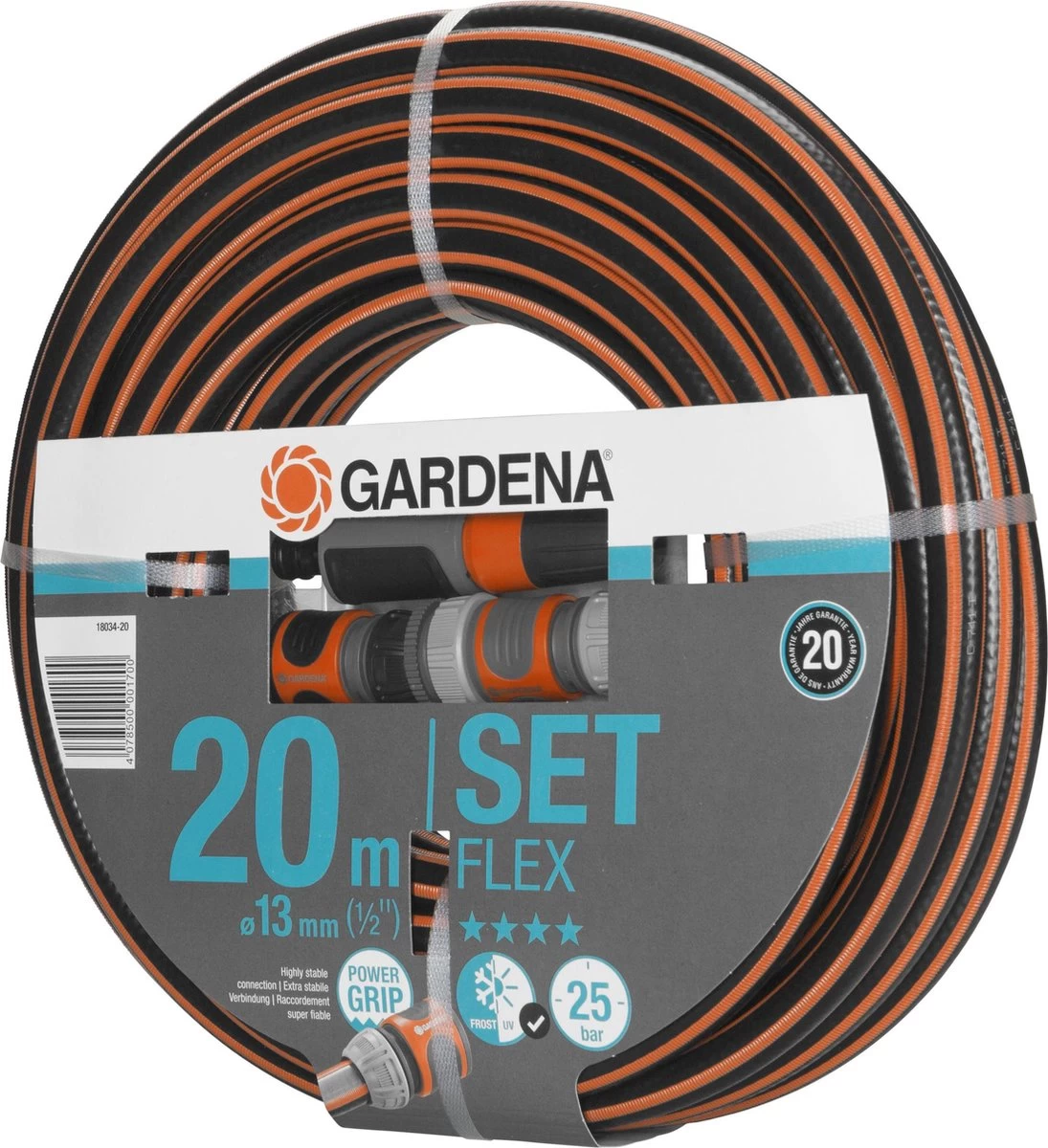 GARDENA - Comfort FLEX - 6-delige Tuinslangset Tuinslang - 20 Meter - 13 Mm - Afbeelding 5