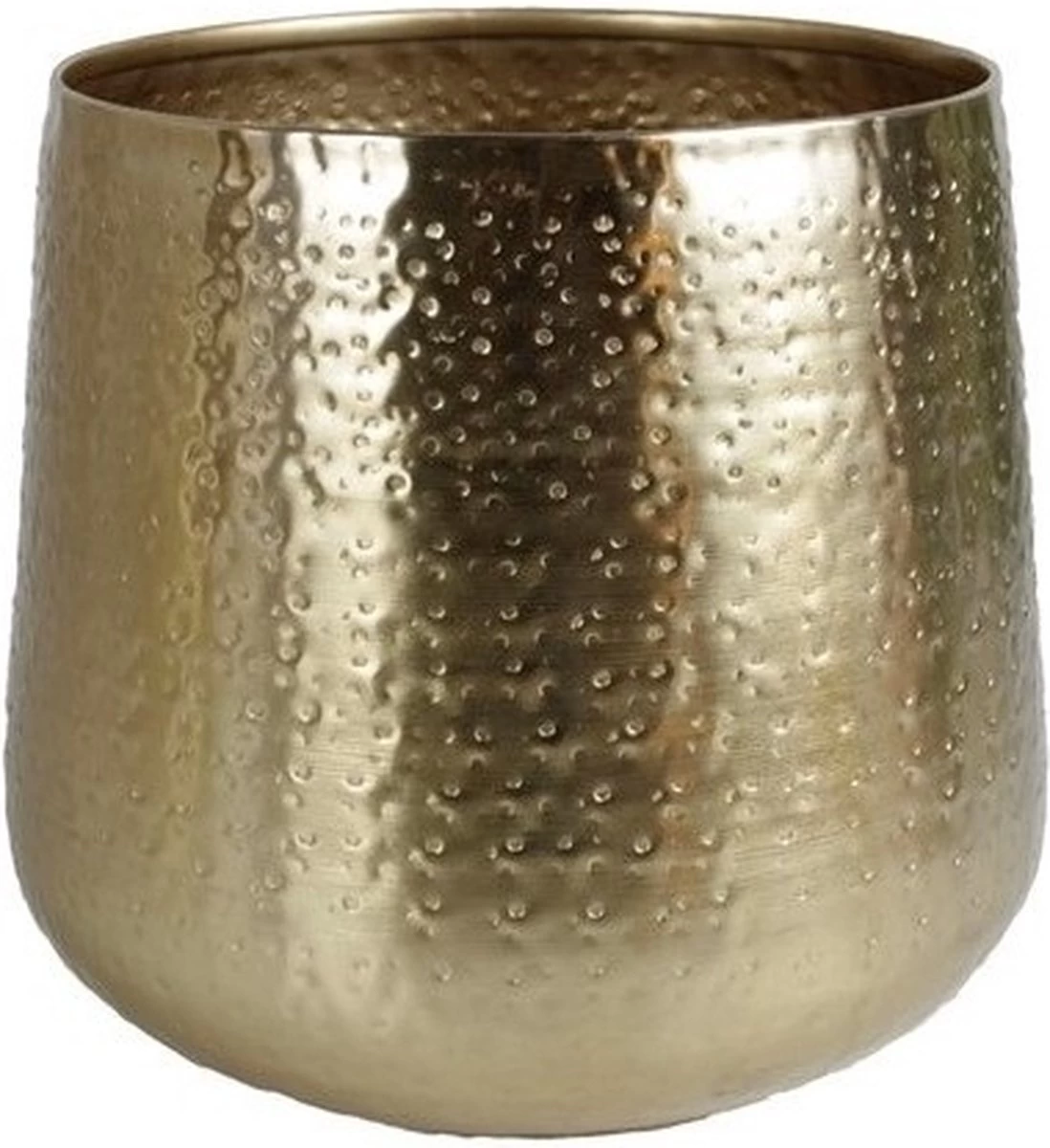 Gina Da - Bloempot - Karakter - Goud - Metaal - 15 Cm Hoog - Afbeelding 7