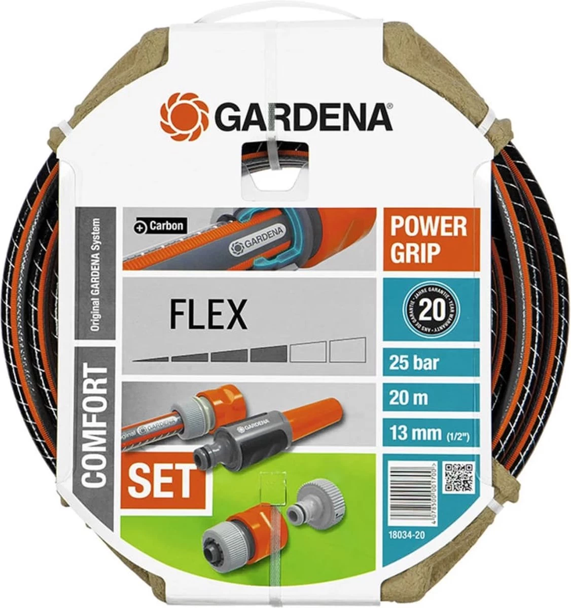 GARDENA - Comfort FLEX - 6-delige Tuinslangset Tuinslang - 20 Meter - 13 Mm - Afbeelding 2