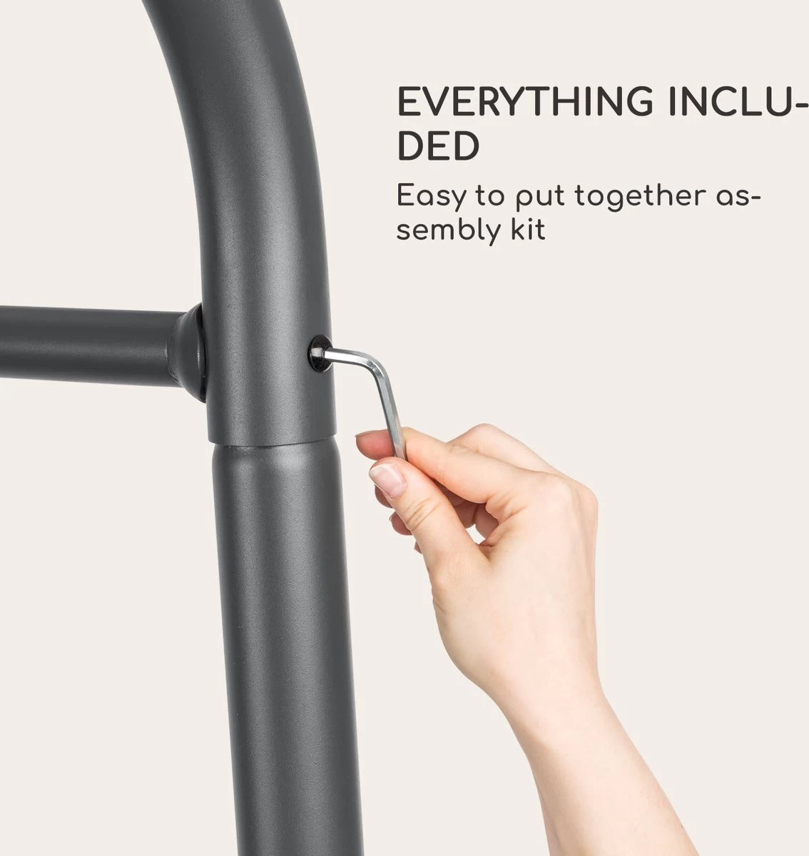 Blumfeldt Palermo Schommelbank - Hollywoodschommel 130 X 207 Cm - Ligbed Met Dak - Schommelstoel Voor 2 Personen - Tuinbank Inclusief Nekkussens - Stalen Frame En Polyester Dak - Grijs - Afbeelding 7