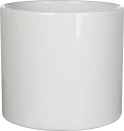 Mica Decorations Era Bloempot - H26 X Ø28 Cm - Wit