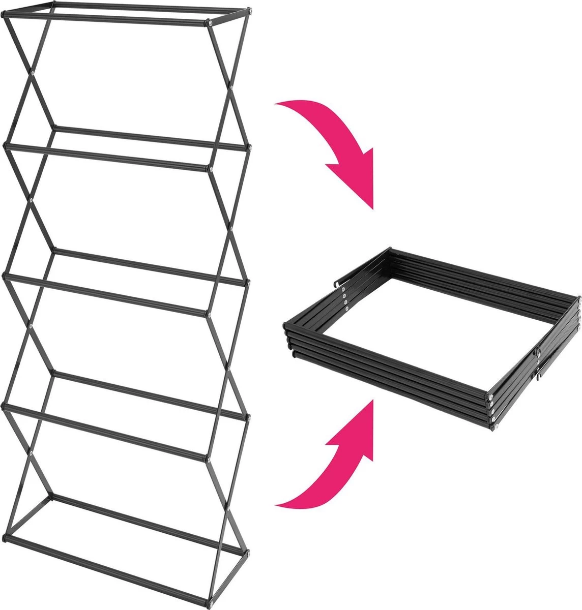 Tectake - Verticaal Plantenrek Met 4 Bakken - 403445 - Afbeelding 8