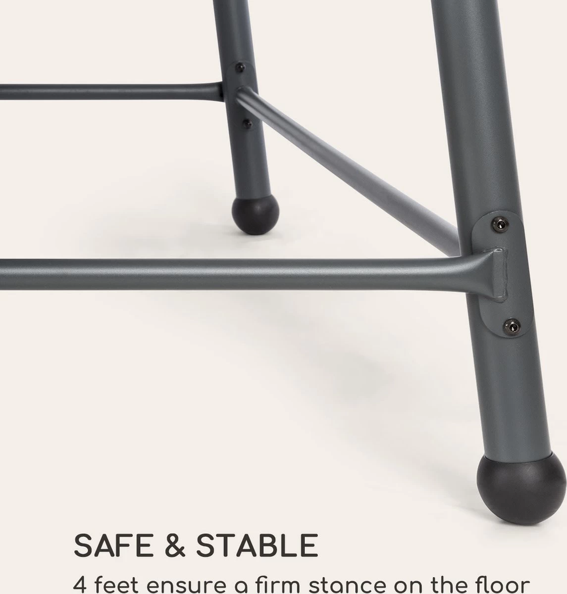 Blumfeldt Palermo Schommelbank - Hollywoodschommel 130 X 207 Cm - Ligbed Met Dak - Schommelstoel Voor 2 Personen - Tuinbank Inclusief Nekkussens - Stalen Frame En Polyester Dak - Grijs - Afbeelding 3