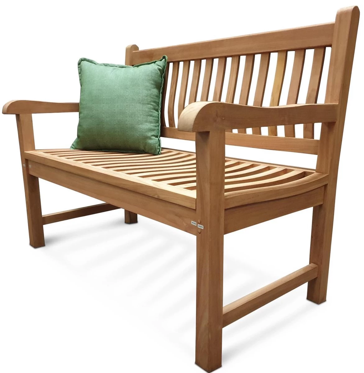 Merkloos TIERRA | Tuinbank Van Teak Comfort Plus + | 150 Cm - 3-Persoons / 3-Zits | Naturel / Original | BONANY Luxe | Geschuurd & Olie Op Waterbasis | Klassiek & Traditioneel | Stevig | Tuinzetel | Bank Voor Tuin - Afbeelding 9