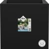 Elho Vivo Next Vierkant 30 - Plantenbak Voor Binnen & Buiten - Ø 29.5 X H 29.5 Cm - Zwart/Living Black