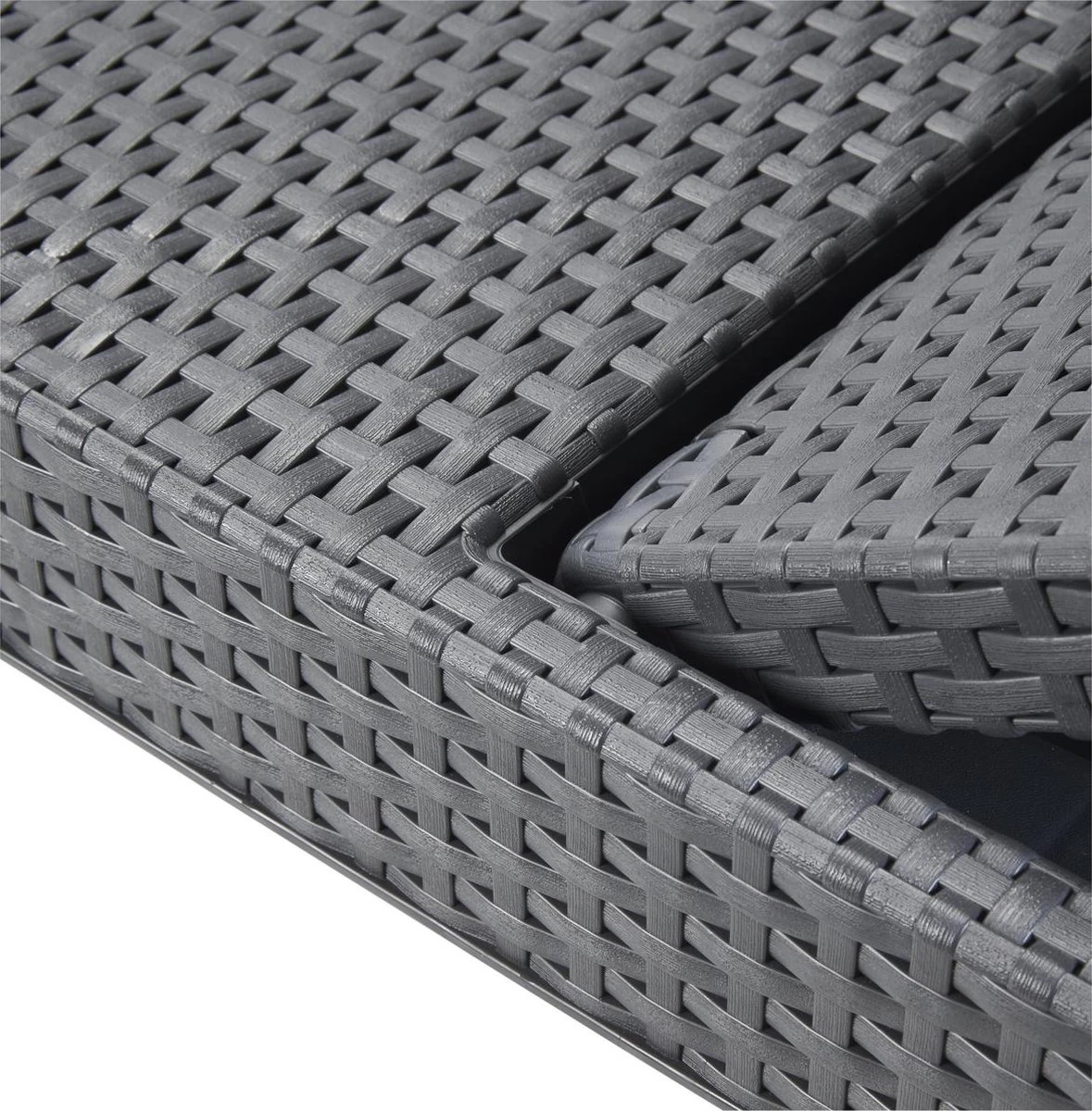 Allibert Jaipur Ligbed - 58x187,5x29 Cm - Grafiet - Afbeelding 4