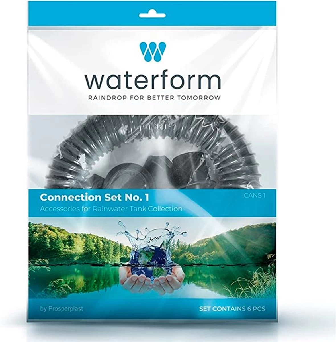 Prosperplast Verbinding Regenpijp - Regenton Ca 50 Cm - Afbeelding 5