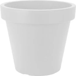Kunststof Bloempot Wit Ø50 Cm - Hoogte 42 Cm