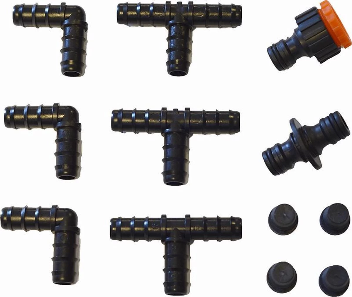 Meisterhome ® - 30 Meter - Druppelslang - Druppelsystemen - Zweetslang - Bewatering - Bewateringssysteem - Druppelsysteem - Irrigatie Set - 70% Waterbesparing - Druppelaars - Tuin, Gras, Planten - Met 38 Hulpstukken Voor Vast Zetten En Verlengen - Afbeelding 5