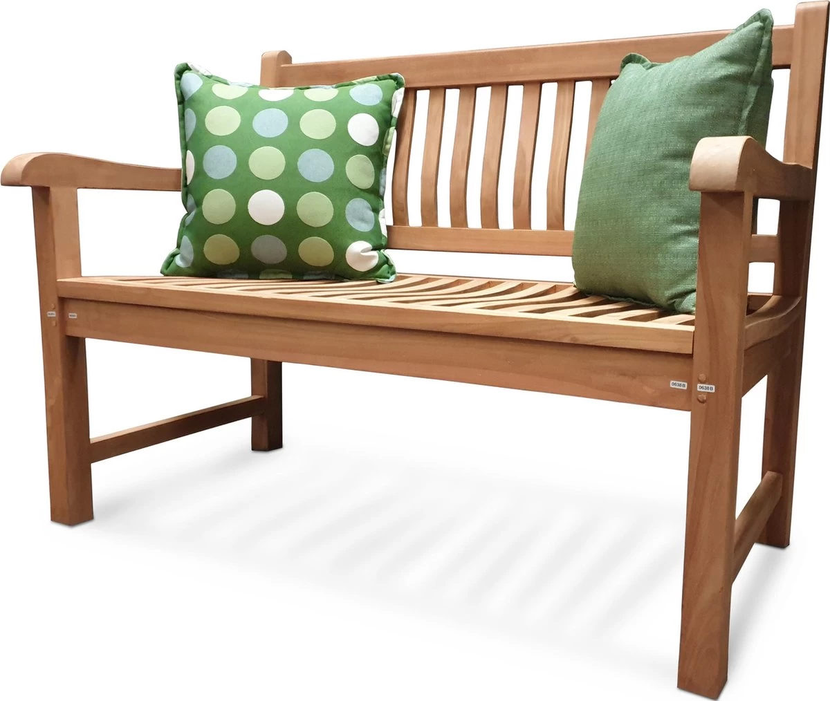 Merkloos TIERRA | Tuinbank Van Teak Comfort Plus + | 150 Cm - 3-Persoons / 3-Zits | Naturel / Original | BONANY Luxe | Geschuurd & Olie Op Waterbasis | Klassiek & Traditioneel | Stevig | Tuinzetel | Bank Voor Tuin