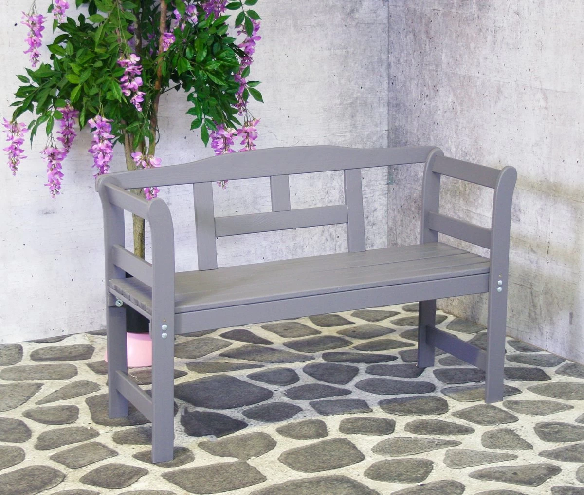 SenS-Line Friesen Tuinbank - Hout - Grijs - Afbeelding 7