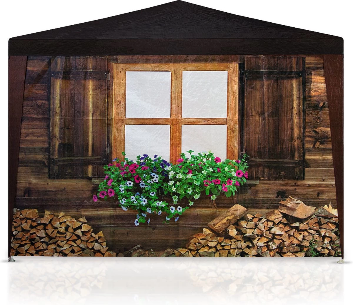 Casaria Apres-Ski Hut Party Tent - 18m² - 3x6m Met 6 Zijpanelen - Afbeelding 3