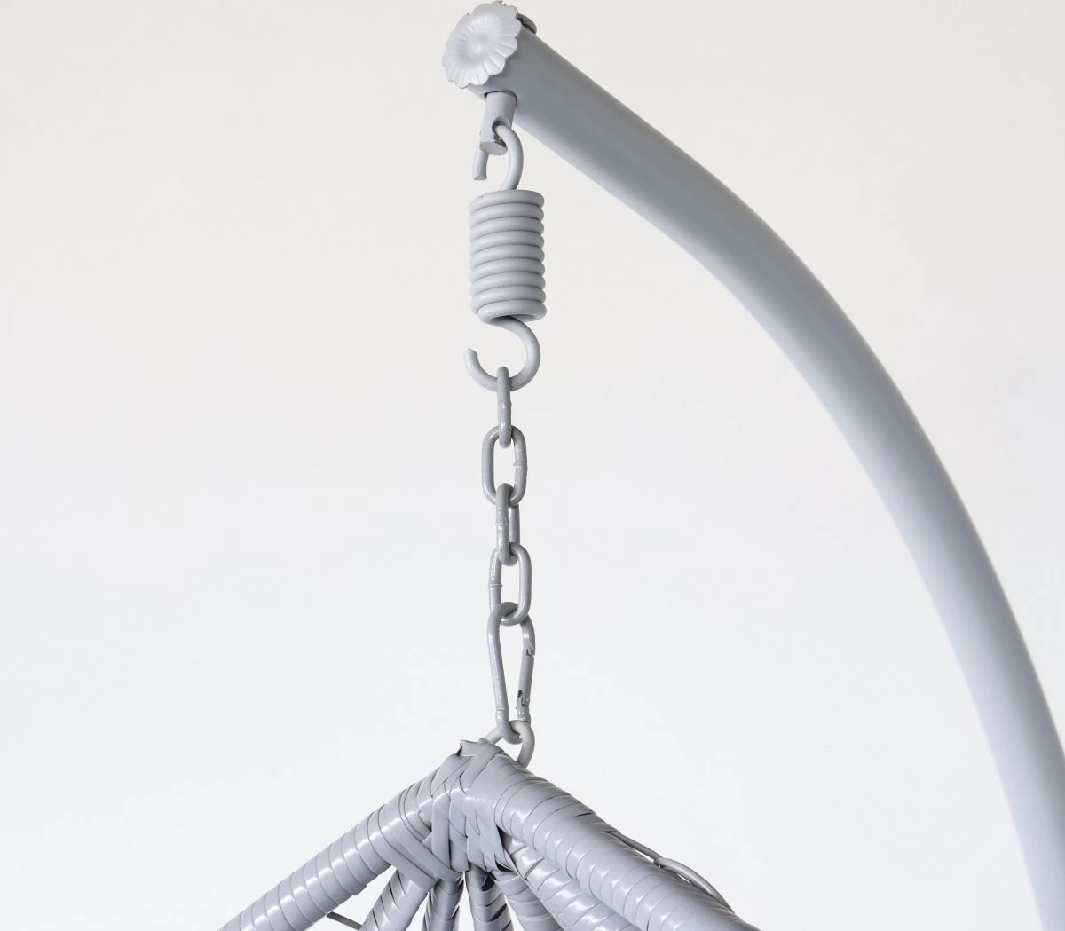 Egg Hangstoel Roundabout Grijs - Afbeelding 3