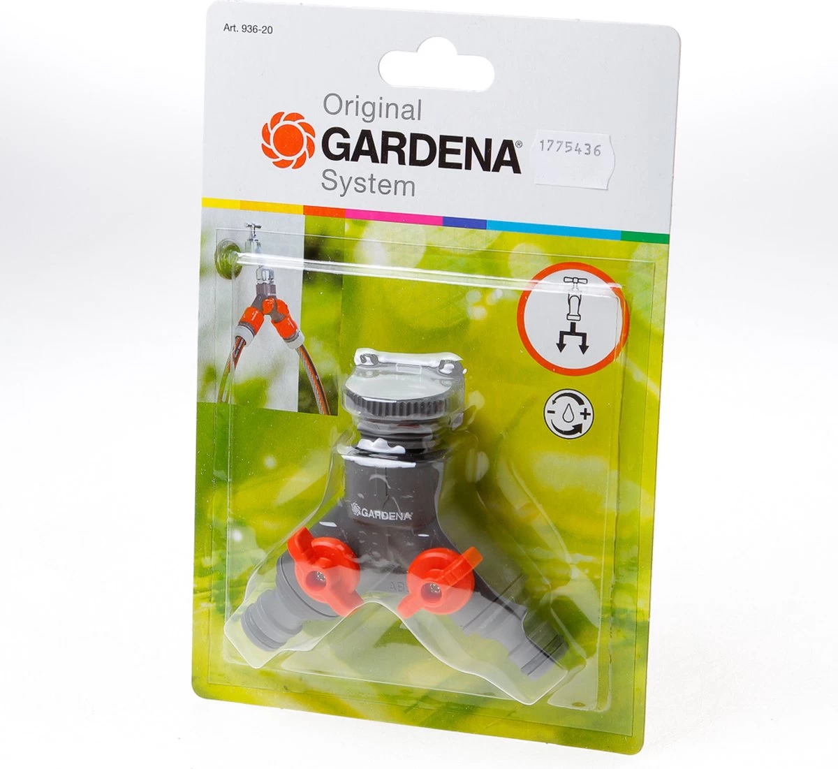 GARDENA 2-weg Ventiel 26,5 Mm (G 3/4"), 21 Mm (G 1/2") - Afbeelding 8