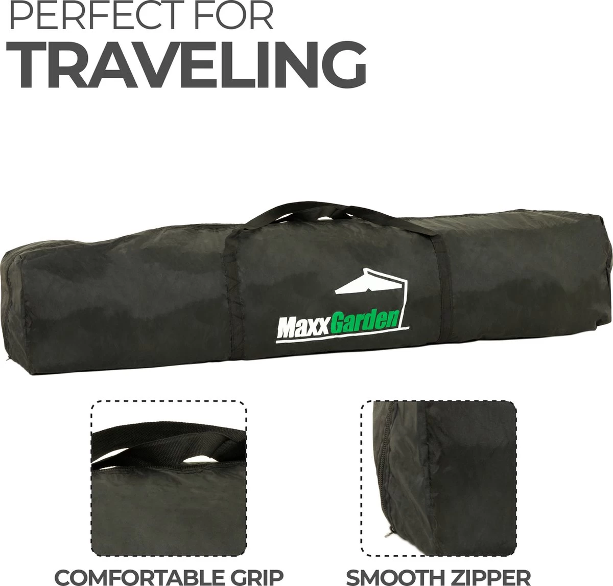 MaxxGarden Partytent - Feesttent Paviljoen - 3x3m - Antraciet - Afbeelding 7