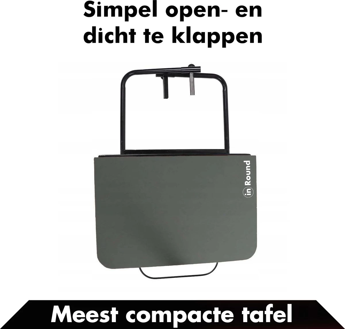 Balkontafel Inklapbaar – Zwart – 60 X 60 X 70 Cm – Hout Balkontafeltje Hangend Balkonbar Balkontafels Opklapbaar Hangtafel Balcony Table – Ophangbaar Voor Aan Het Balkon – Vouwtafel Wandtafel Inklapbare Tafel – Bijzettafel – Buiten Tafeltje Klaptafel - Afbeelding 3