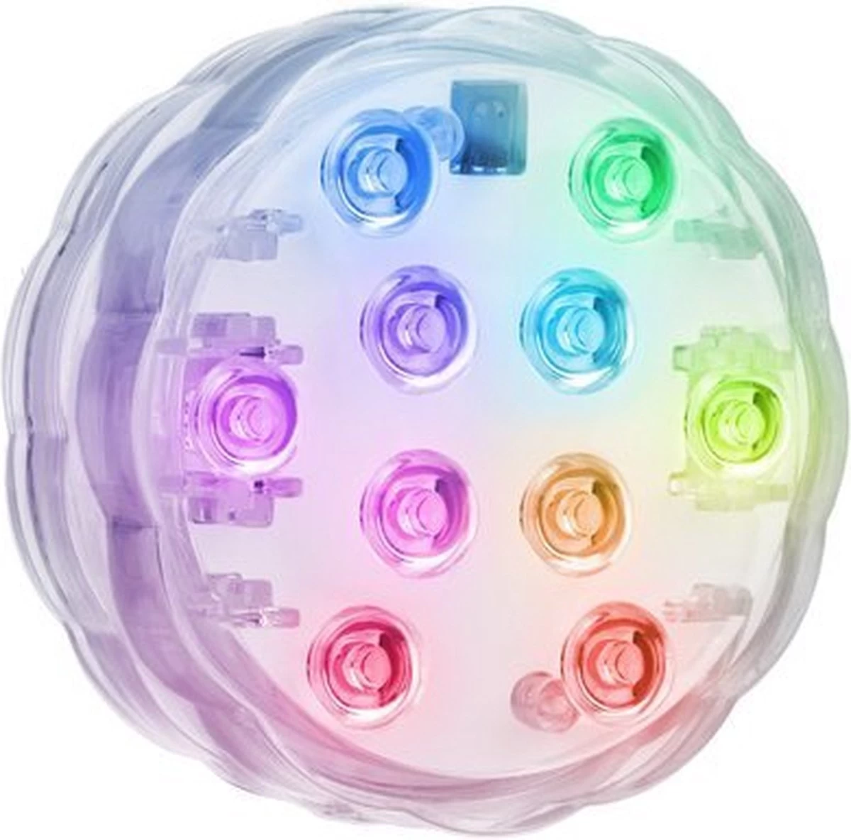 Draadloze Led Lampjes 2 Stuks Met Afstandsbediening- RGB- Dimbare Lampjes- Werkt Op Batterijen - Afbeelding 3
