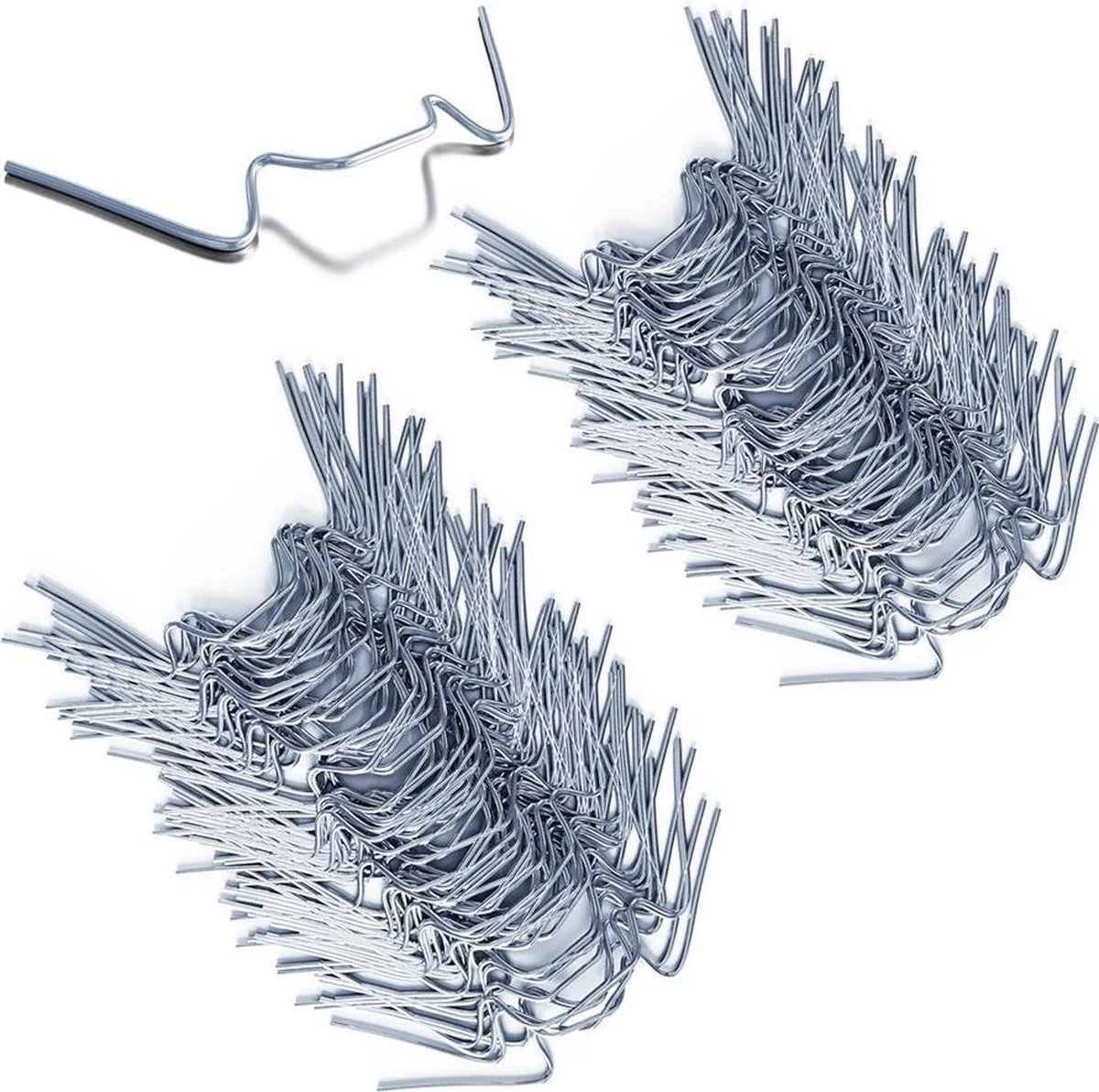 Deuba Broeikas Glasklemmen – 100 Stuks 85x30mm – RVS Zilver - Afbeelding 5