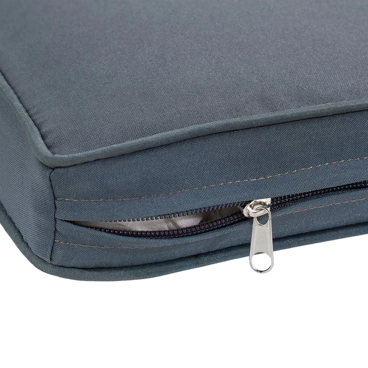 Relaxdays Tuinbank Met Kussen - 2 Zits Buitenbank Metaal - Balkonbank Kunststof - Voortuin - Afbeelding 3