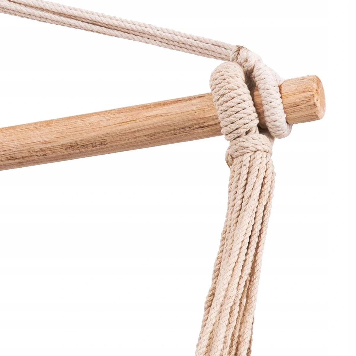 RENALUX Hangstoel Buiten En Binnen - Hangstoel Voor Binnen - Hangstoel Zonder Standaard - Hangstoel Cocoon - Gratis 2 Zachte Kussens - 150 KG - Grijs - Afbeelding 3