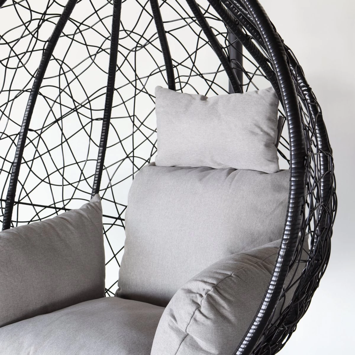 Egg Hangstoel Roundabout Zwart - Afbeelding 5