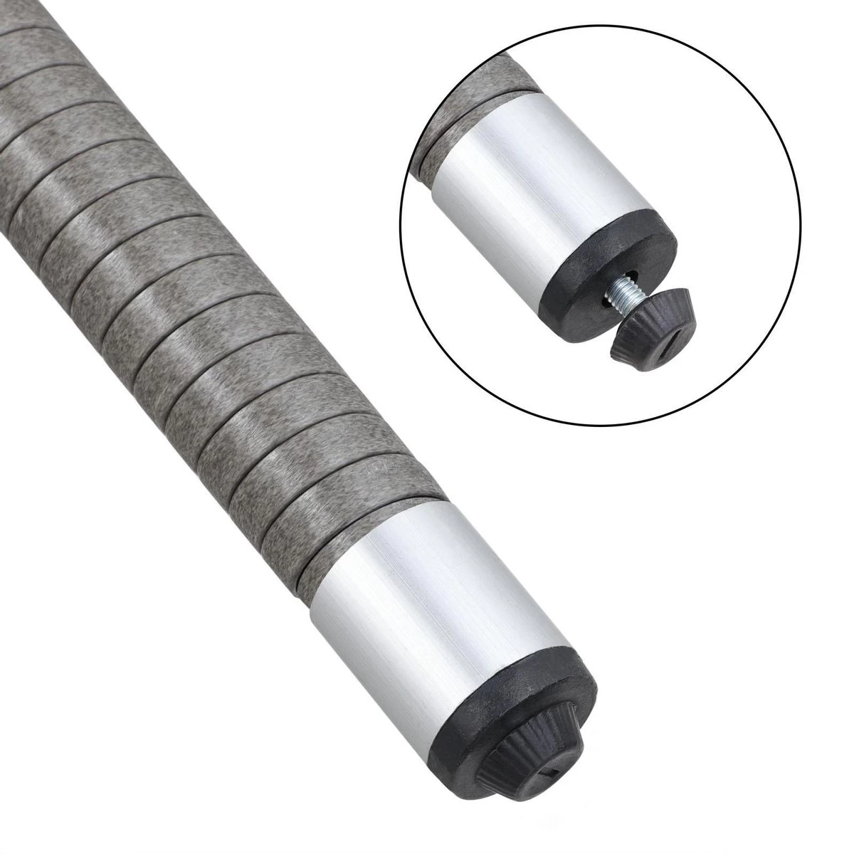 Casaria Polyrattan Tuinstoelen – 4 Stuks Stapelbaar – Grijs - Afbeelding 5