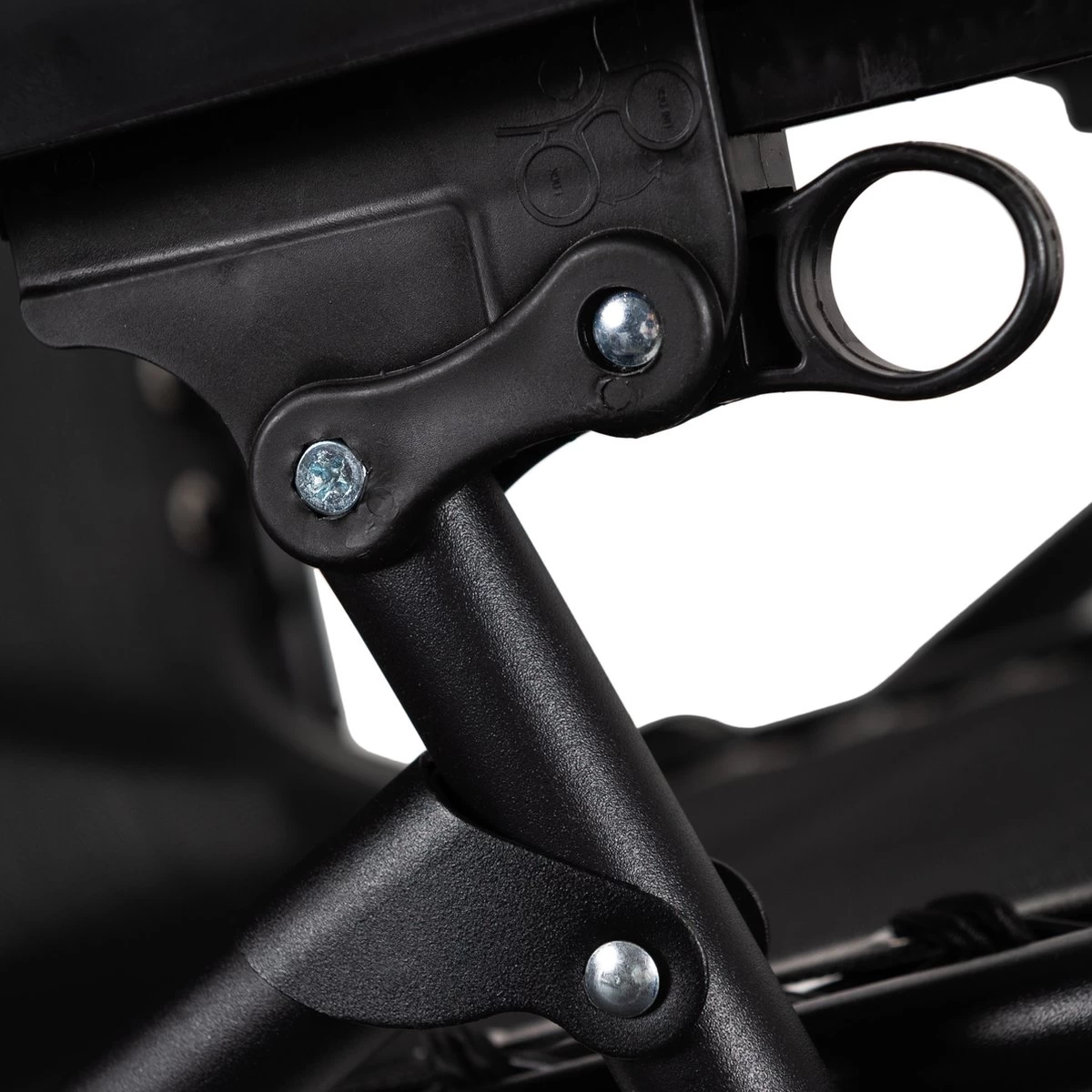 Luxe Ligstoel Met Hoofdsteun & Voetsteun - Verstelbare Rugleuning - Zonnebed Relaxstoel Voor Tuin/Terras/Strand/Balkon/Zwembad/Camping - Inklapbaar - Weerbestendig - Zwart - Afbeelding 4