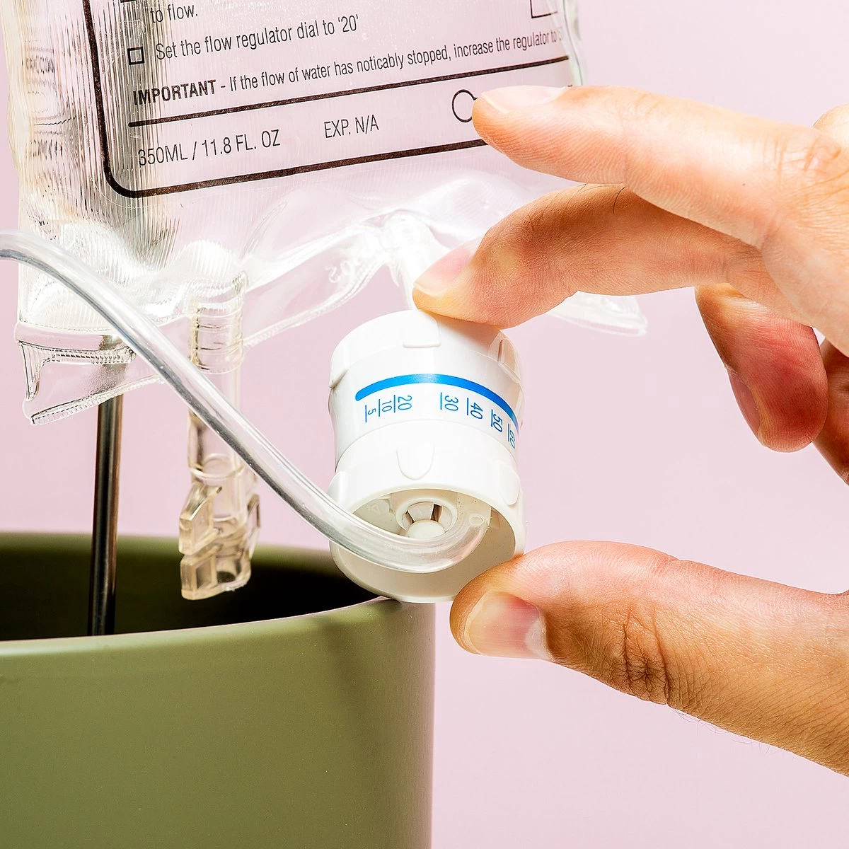 Woonaccessoires- Automatisch Watergeef Systeem | Plantenwaterer - Life Support Irrigatieapparaat | Druppelaar Kamerplanten - | Planten Watergever Met Druppelsysteem 350ml - Afbeelding 3