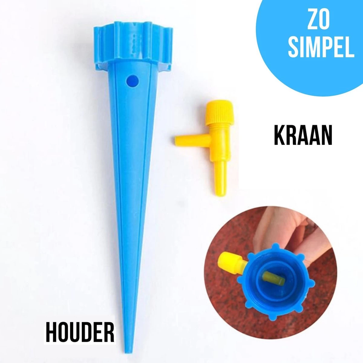 12 Stuks Plant Bewateringssysteem | Waterdruppelaar | Druppelsysteem |Bewateringssysteem | Bewateringsyteem Watergeefsysteem | Plantenbol | Automatische Gieter | Water Druppelaar | Druppel Systeem | Water Geef Systeem | Plantenbol | - Afbeelding 10