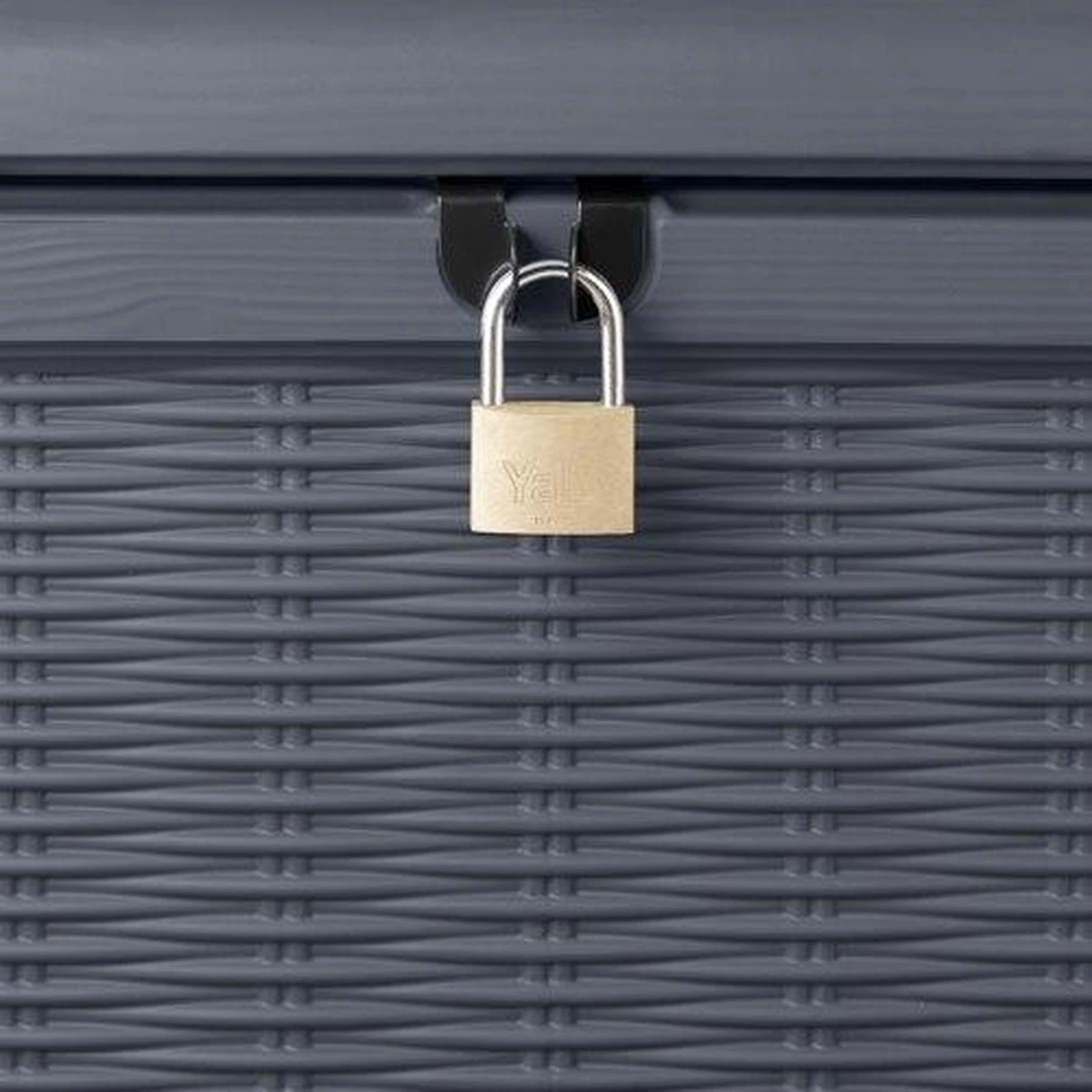 Keter - Borneo Opbergbox - 416 Liter - 129.5 X 62.5 X 70 Cm - Antraciet - Afbeelding 12