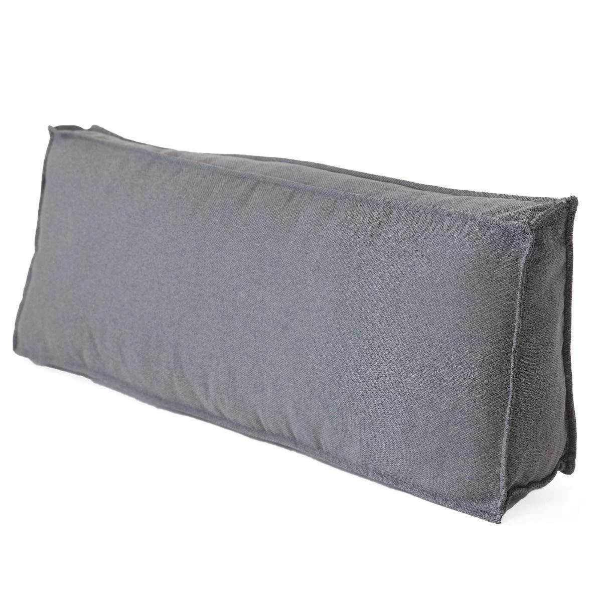 2L Home & Garden Rugkussen Metro Lounge Grijs - 120 X 40cm - Afbeelding 2
