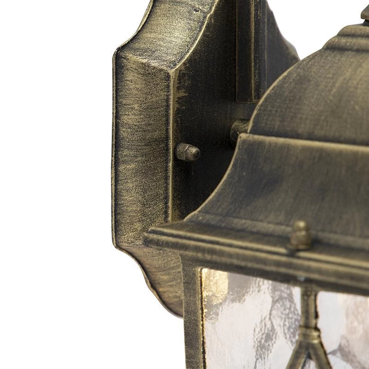 QAZQA Londen - Landelijke Wand Lantaarn Voor Buiten - 1 Lichts - D 180 Mm - Brons - Buitenverlichting - Afbeelding 15