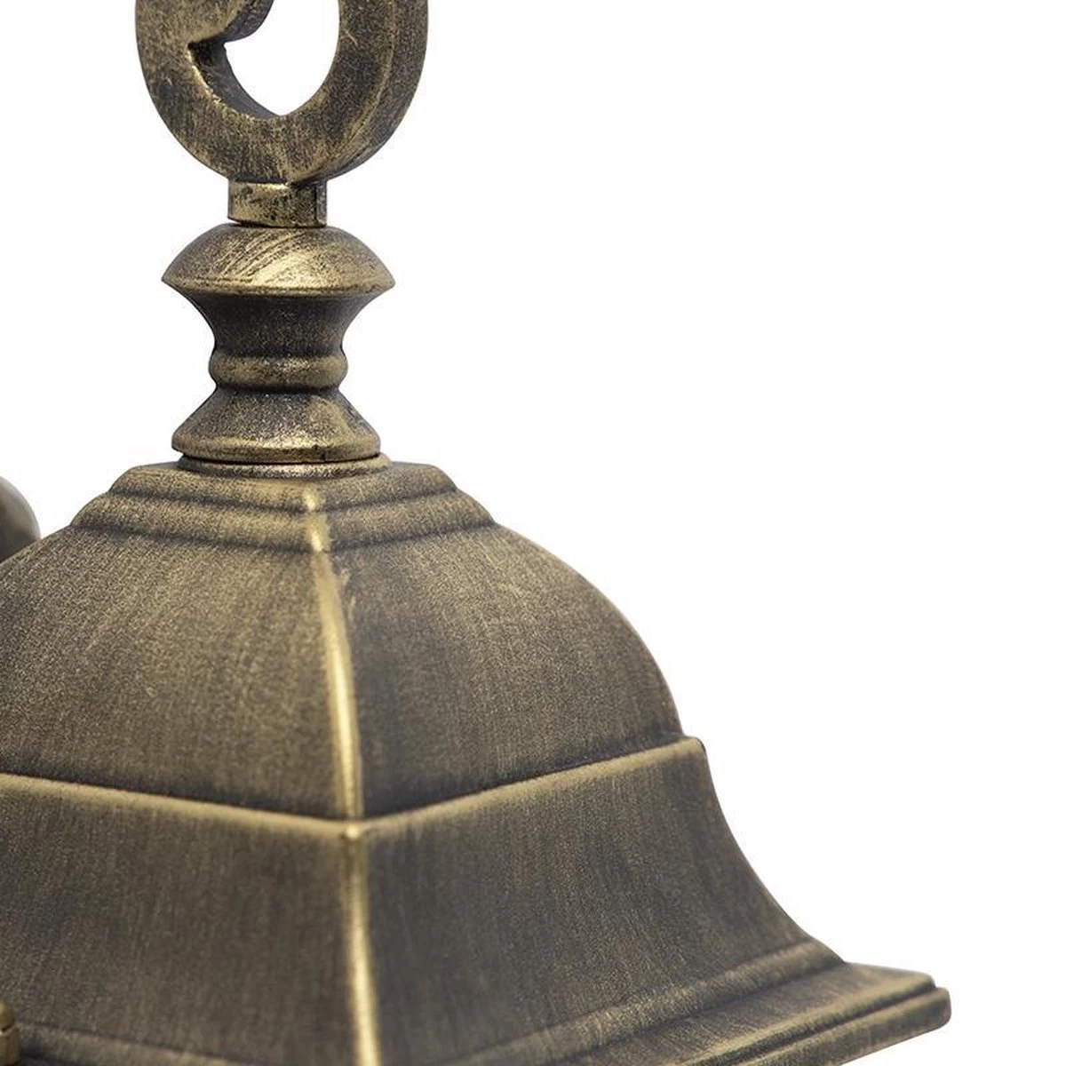 QAZQA Londen - Landelijke Wand Lantaarn Voor Buiten - 1 Lichts - D 180 Mm - Brons - Buitenverlichting - Afbeelding 16