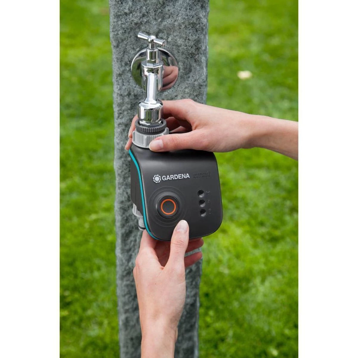 GARDENA - Smart Water Control Set Besproeiingscomputer - 1min Tot 10u - 6 Besproeiingen Per Dag - Afbeelding 2