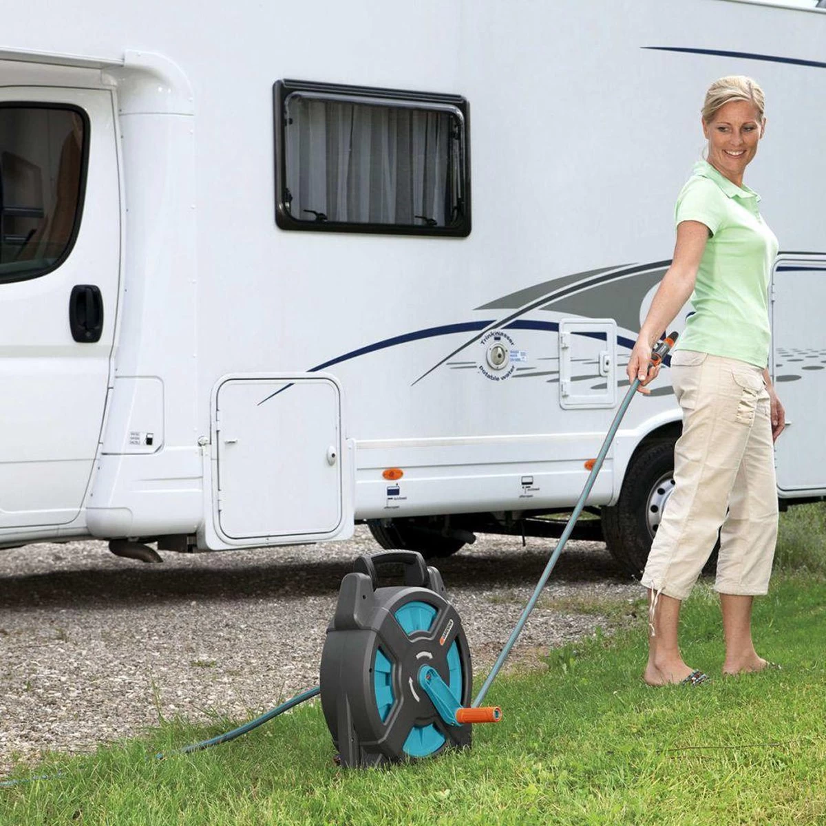 GARDENA - Classic Slangenbox - Compleet Slanghouder - 15 Meter Slang - Afbeelding 4