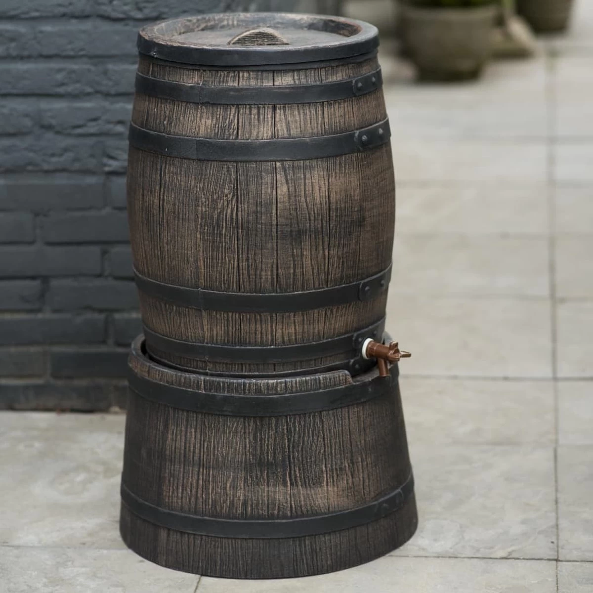 Nature - Regenton - Whiskyvat - 120L - H66 X Ø50,5cm - Afbeelding 5