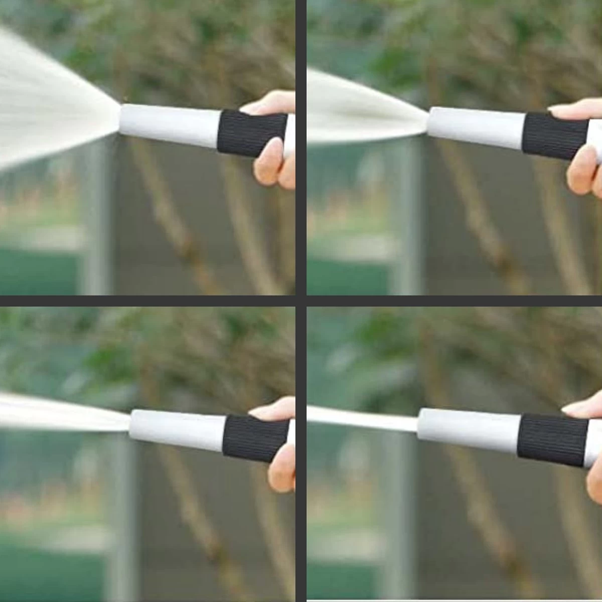 Buxibo - Wandslangenbox 20 Meter + 2 Meter - Tuinslang Met Haspel - 9 Sproei Standen - Slangenhouder 180° Draaibaar - Tuinslanghaspel Zwart+ Gratis Sproeier - Zwart - Afbeelding 15