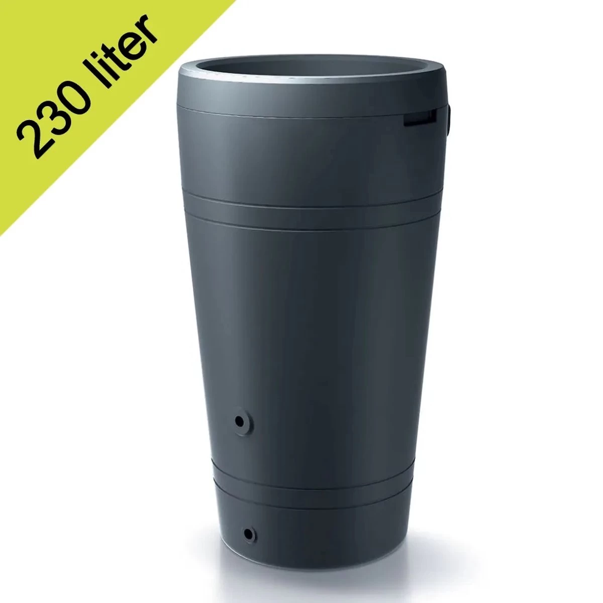 Tube - Regenton - 2-in-1 - 230 Liter - Antraciet