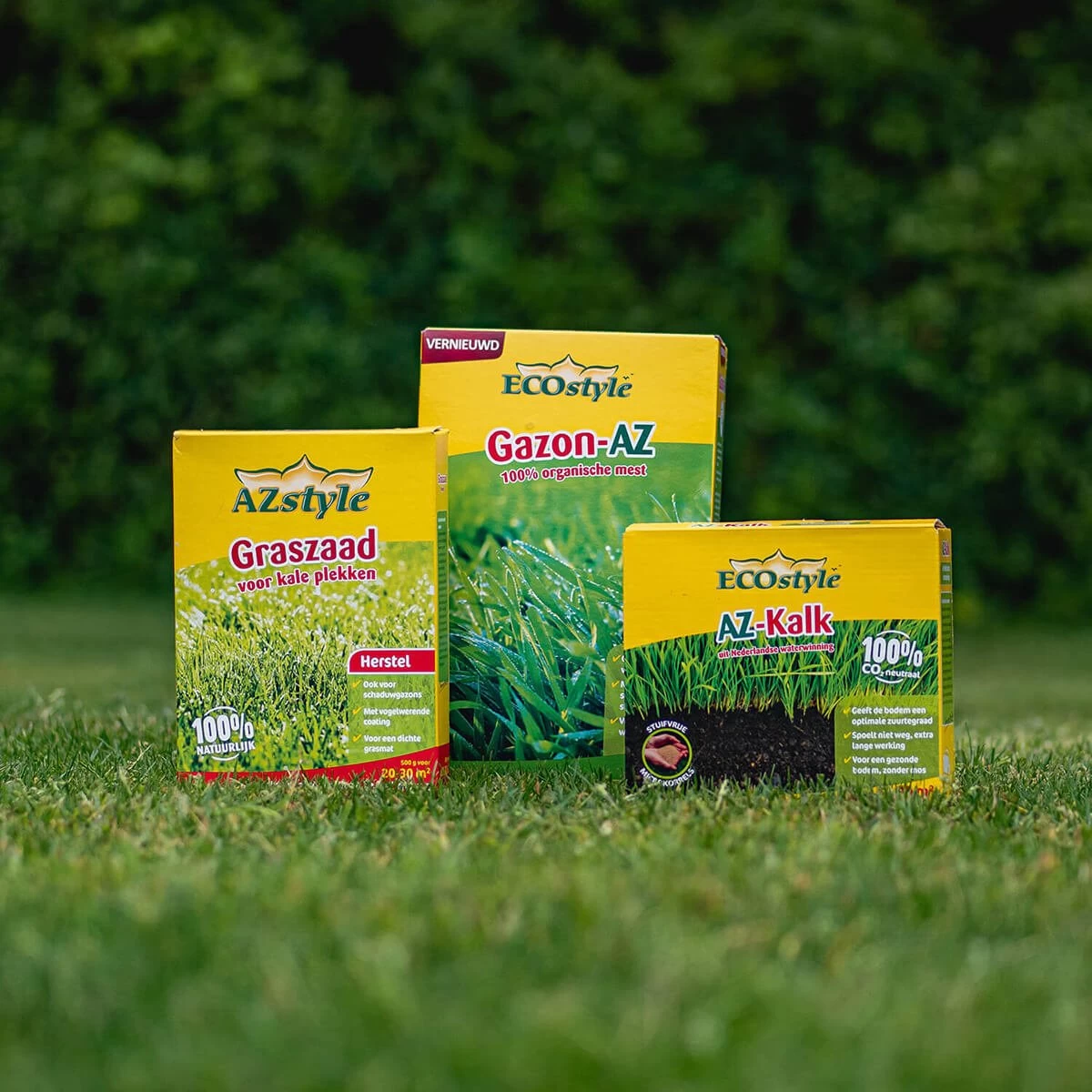 ECOstyle AZ Kalk Micro Korrel – Voor Gazon, Sier- En Moestuin - Corrigeert Zuurgraad Direct En Langdurig - Werkt Tegen Mos - CO2-Neutraal – 265 M² - 20 KG - Afbeelding 2