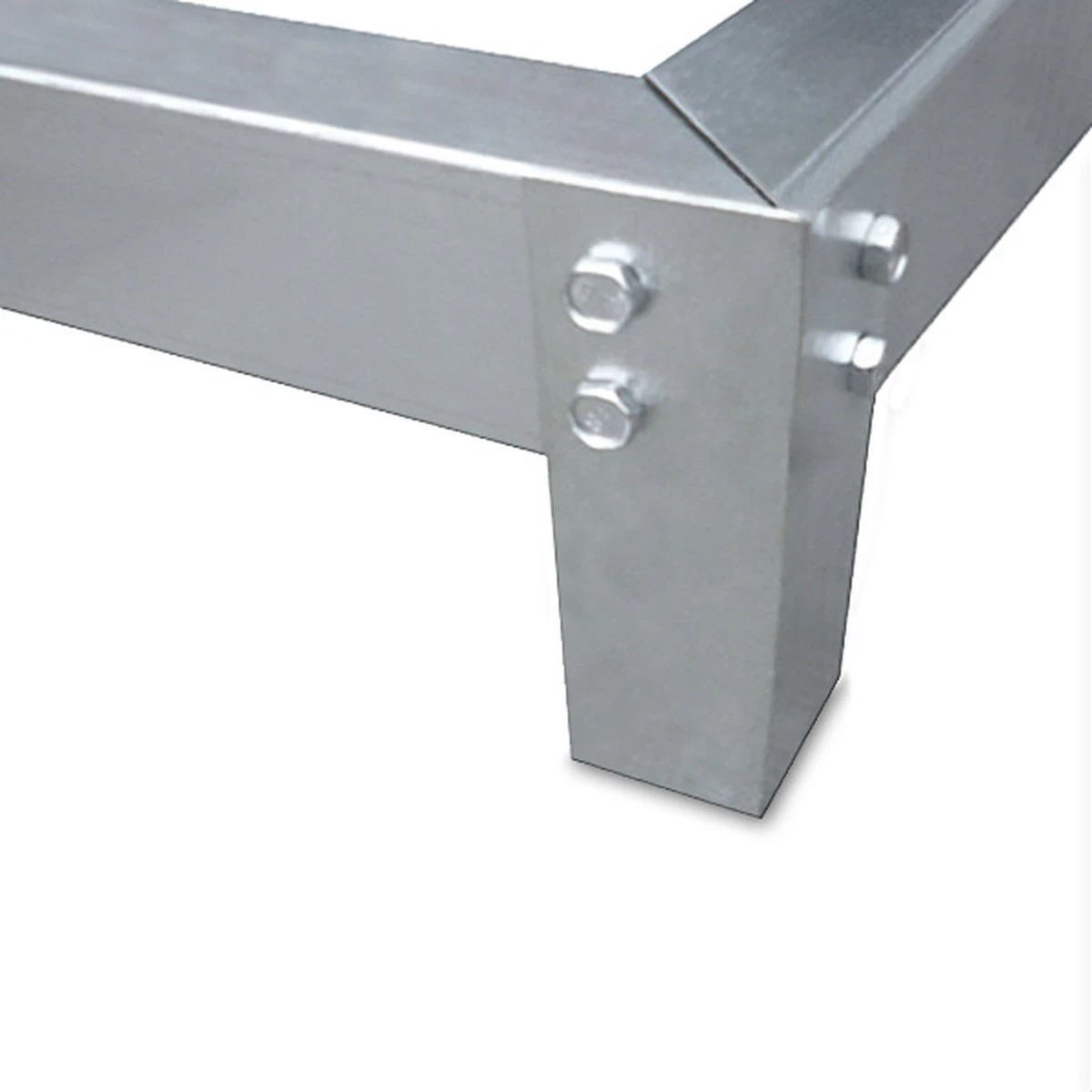 Deuba Broeikas Fundament Verzinkt – 190x122cm - Incl. Montagemateriaal - Afbeelding 2