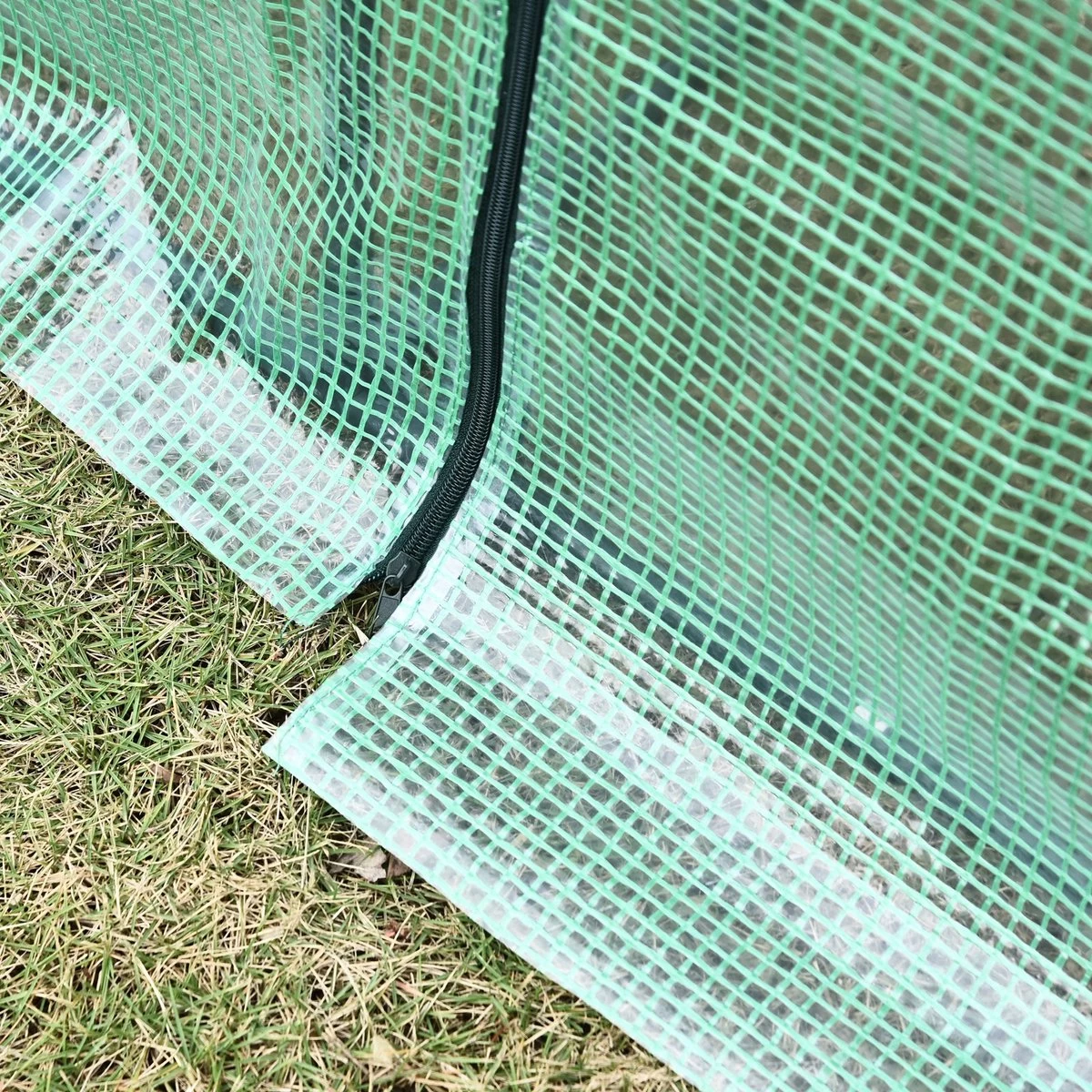 Merkloos Kweekkas - Tuinkas - Foliekas - Folie Kas - Broeikas - Kweektent - Plantenkas - Met Schappen - 143 X 73 X 195 Cm - Groen - Afbeelding 5