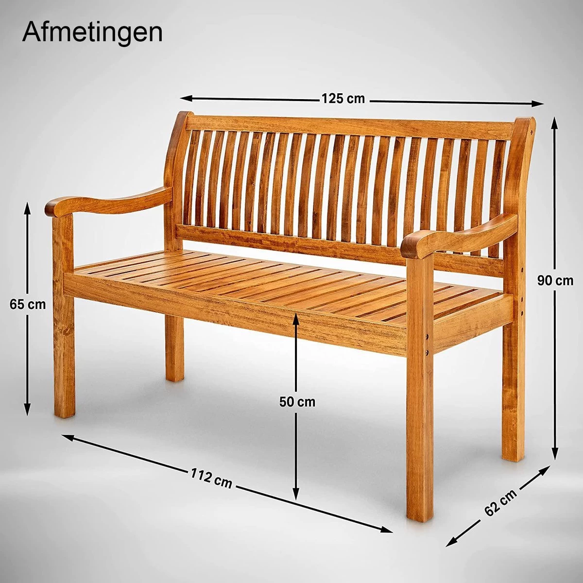 Sens Design Tuinbank - Hout - Weerbestendig - Afbeelding 4