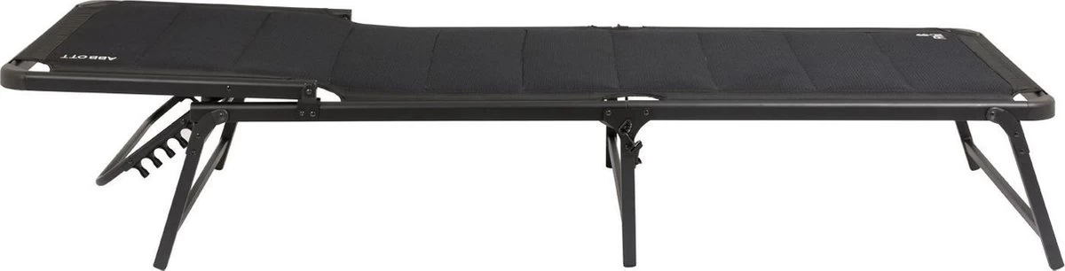 Redwood Abbott Ligbed - Stretcher/ligbedden - Inklapbaar - Zwart - Afbeelding 3