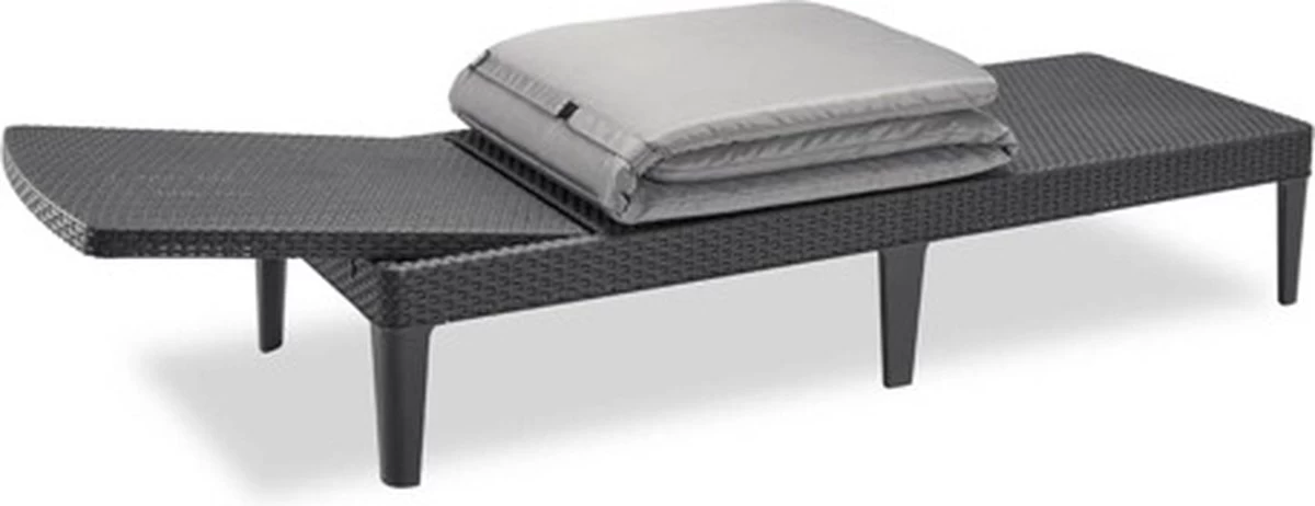 Allibert Jaipur Ligbed - 58x187,5x29 Cm - Grafiet - Afbeelding 19