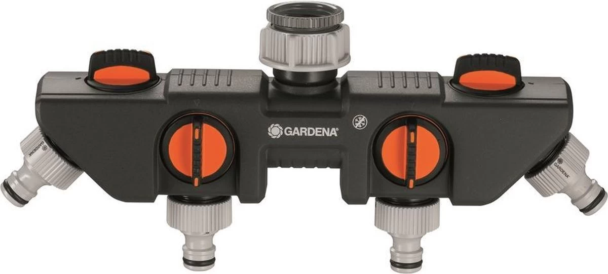 GARDENA - Waterverdeler - Slangkoppeling - 4 Uitgangen - Afbeelding 11