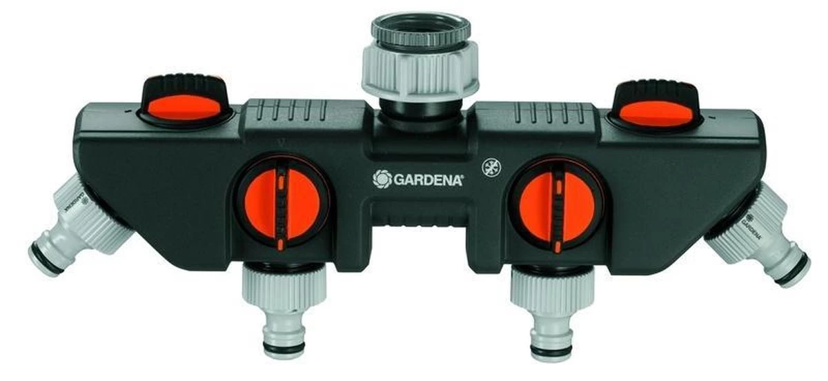 GARDENA - Waterverdeler - Slangkoppeling - 4 Uitgangen - Afbeelding 9