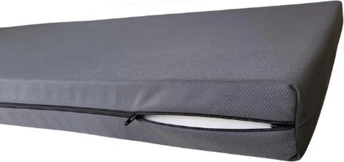 Wood4you - Tuinbank - Ameland - 'Doe Het Zelf' Bouwpakket Steigerhout 152Lx72Hx57D Cm - Incl Kussen - Afbeelding 10